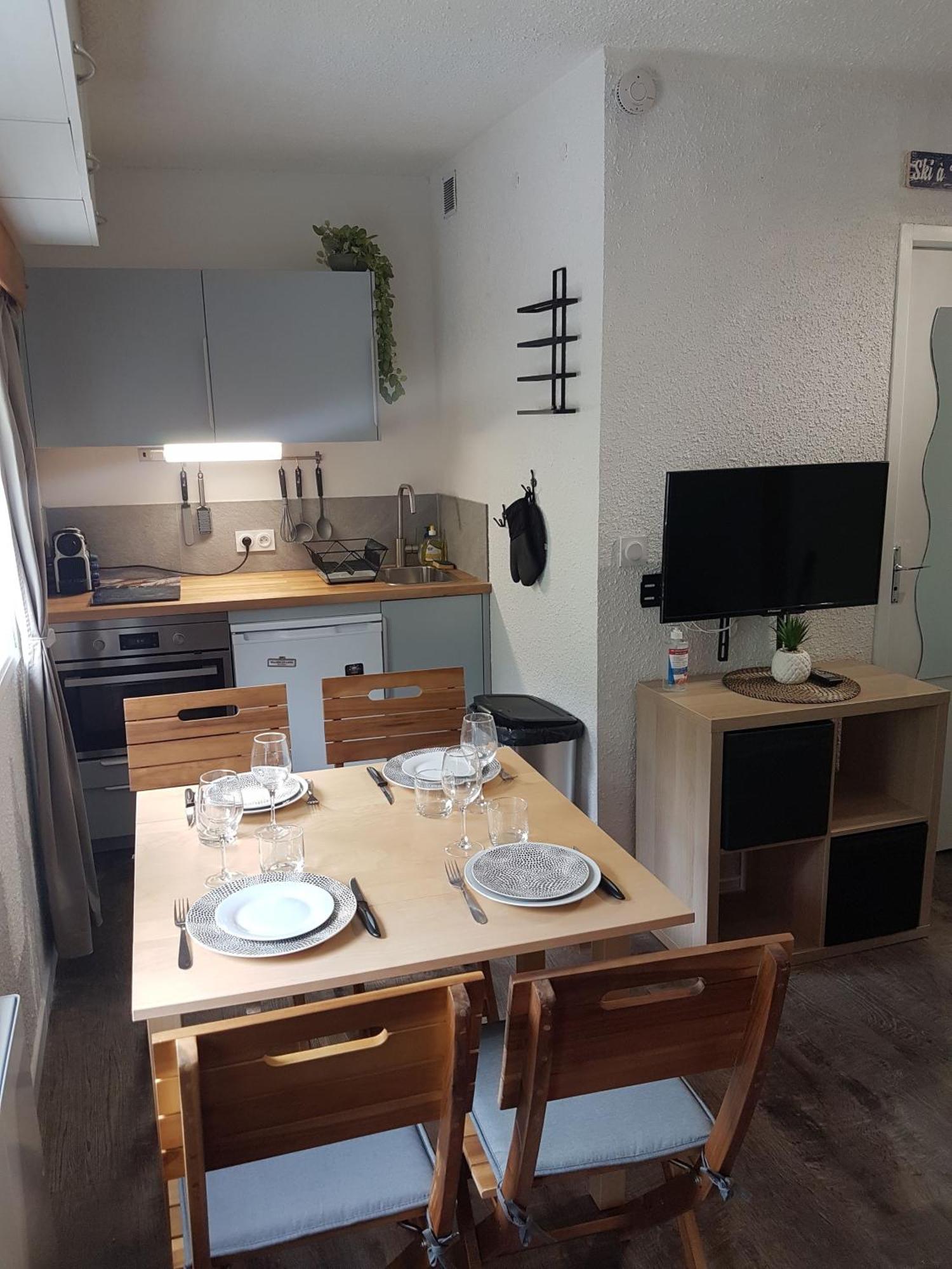 Studio Avec Linge De Maison Fourni Et Tout Equipe Aux Pieds Des Pistes Вилар-де-Лан Екстериор снимка